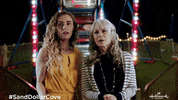 Clare Bowen Pointing GIF by Hallmark Channel