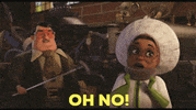 Scared Oh No GIF by The Animal Crackers Movie