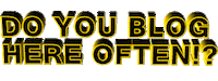 internet Do you blog here often Sticker by AnimatedText