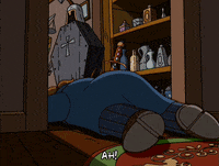 searching bart simpson GIF