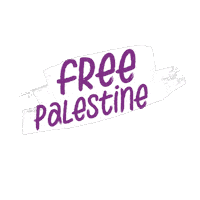 Palestine Gaza Sticker by PVDA