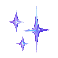 3D Stars Sticker by Carol Civre