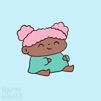 Doodle Eating GIF by Happy Homies