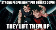 Motivation Goku And Vegeta GIF