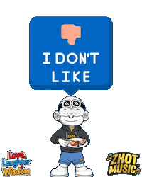 Unimpressed I Dont Like Sticker by Zhot