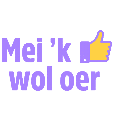 Stikker Sticker by Praat mar Frysk