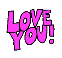 Happy I Love You Sticker by Travis Foster