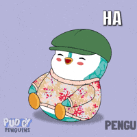 Ha Ha Lol GIF by Pudgy Penguins