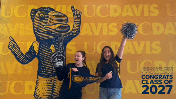 Congrats Congratulations GIF by UC Davis
