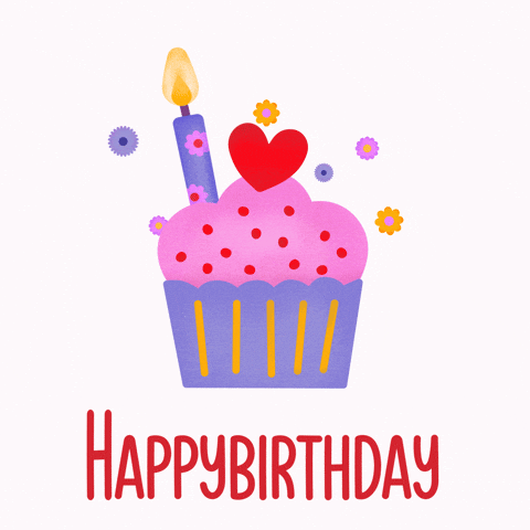 Happy Birthday Fun GIF by bymartioska