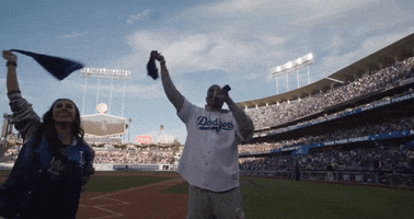Los Angeles Dodgers Sport GIF by MLB