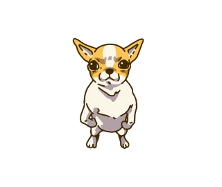 Animation Dog Sticker