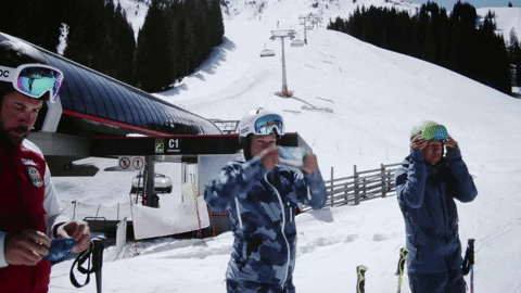 mysoggle giphygifmaker ski goggle skibrille GIF