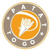 patattogo food eat potato fries Sticker