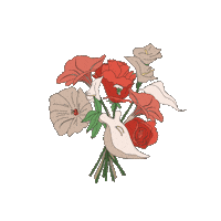 Flowers Bouquet Sticker by Katy Perry