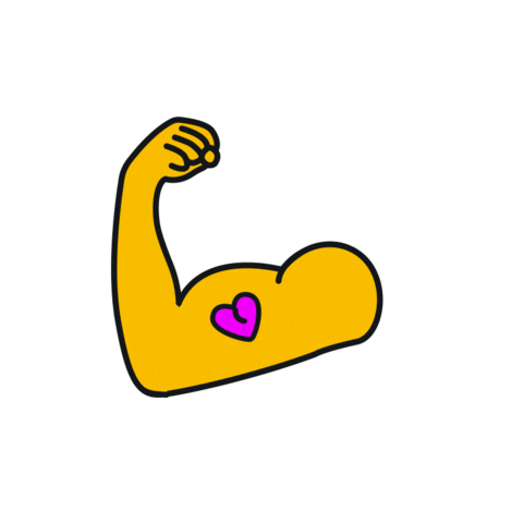 Muscle Biceps Sticker by MYGYM 360