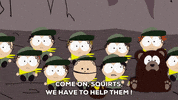 looking ike broflovski GIF by South Park 