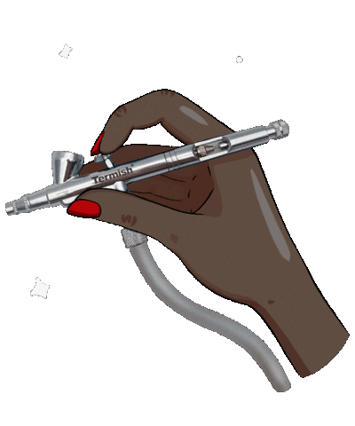 Nails Airbrush Sticker by Termish