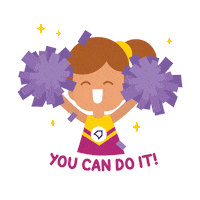 You Can Do It Girl Sticker by Geniebook