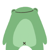 lewiebearr smile frog pepe frankie Sticker