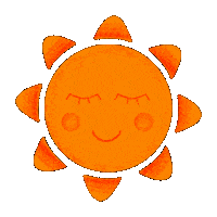 Happy Sun Sticker