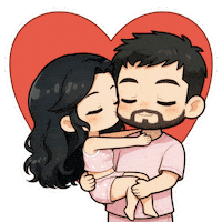 Heart Kiss Sticker