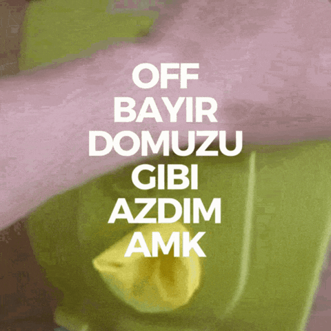 Awwshit amk supurge azmak bayır domuzu GIF