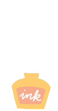 Ink Calligraphy Sticker by Konfettirausch