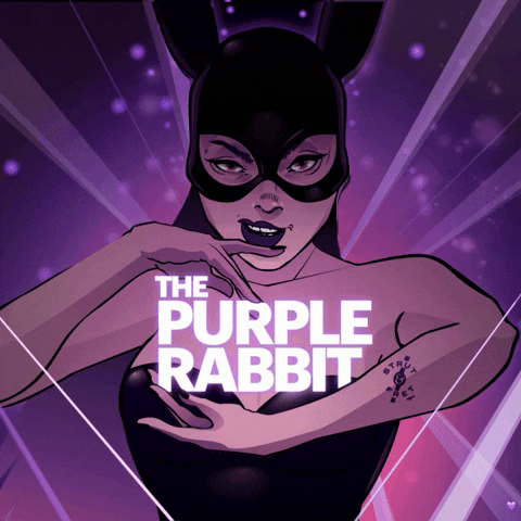 The Purple Rabbit GIF by Strut & Fret