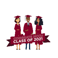 Congrats Nccu Sticker by NCCU