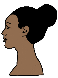 emmamake woman black smiling africa Sticker