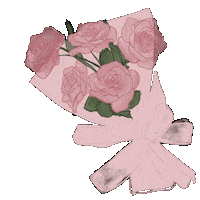 Pink Stems Sticker