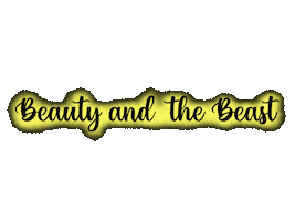Beauty And The Beast Disney Sticker