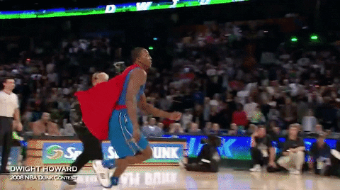 slam dunk superman GIF