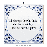 Troost Verandering Sticker by Tegelspreuken.nl