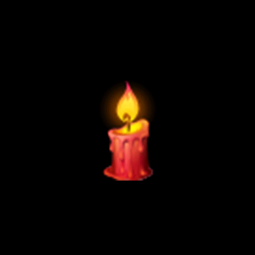 vazir giphyupload candle light red candle candle fire GIF