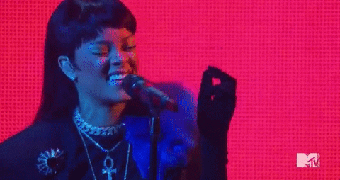 Rihanna GIF by 2020 MTV Video Music Awards