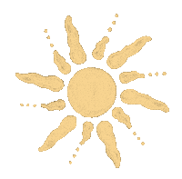 Summer Illustration Sticker