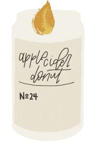 Apple Cider Fall Sticker by Kelsey Davis