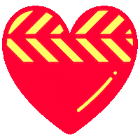 In Love Heart Sticker by Telecine