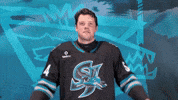 Get Loud Hockey GIF by San Jose Barracuda