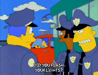 Season 3 Traffic GIF by The Simpsons