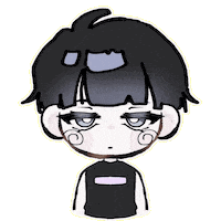 Art Waiting Sticker