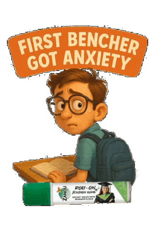 Student Exam Sticker by Zandu Pain Relief