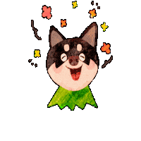 Happy Dog Sticker