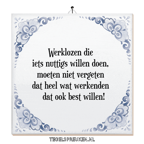 Nl Wijsheid Sticker by Tegelspreuken.nl