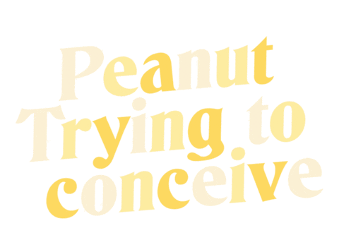 Conceive Social Network Sticker by Peanut App