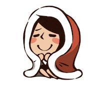 Happy Girl Sticker by RisuDong
