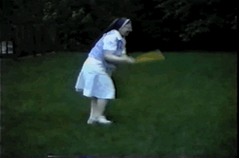 nun fail GIF by America's Funniest Home Videos