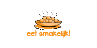 lekkerhap bitterbal bitterballen eet smakelijk lekkerhap Sticker
